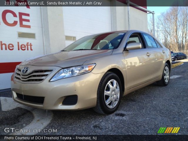 2010 Toyota Camry LE in Sandy Beach Metallic
