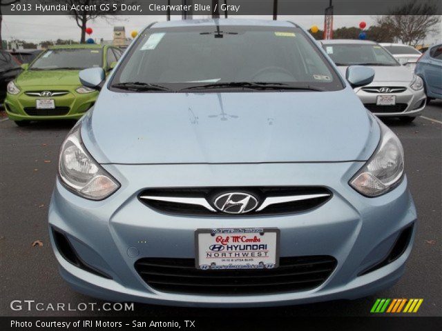 2013 Hyundai Accent GS 5 Door in Clearwater Blue