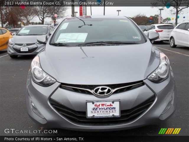 2013 Hyundai Elantra Coupe GS in Titanium Gray Metallic