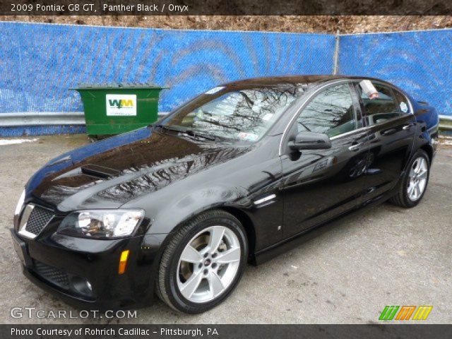 2009 Pontiac G8 GT in Panther Black