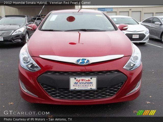 2012 Hyundai Sonata Hybrid in Venetian Red Pearl