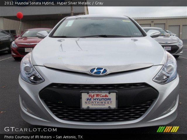 2012 Hyundai Sonata Hybrid in Hyper Silver Metallic