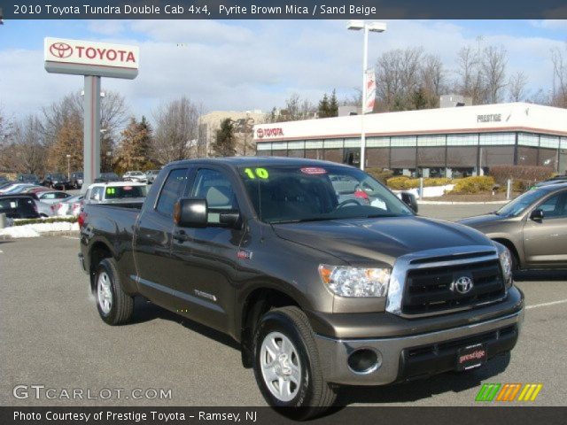 2010 Toyota Tundra Double Cab 4x4 in Pyrite Brown Mica