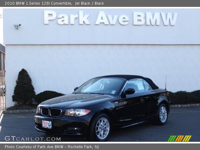 2010 BMW 1 Series 128i Convertible in Jet Black