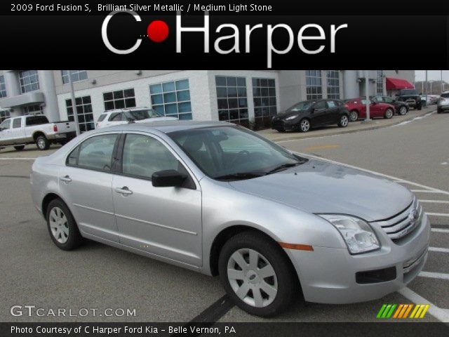 2009 Ford Fusion S in Brilliant Silver Metallic