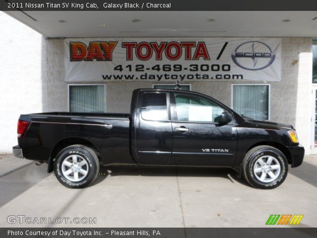 2011 Nissan Titan SV King Cab in Galaxy Black
