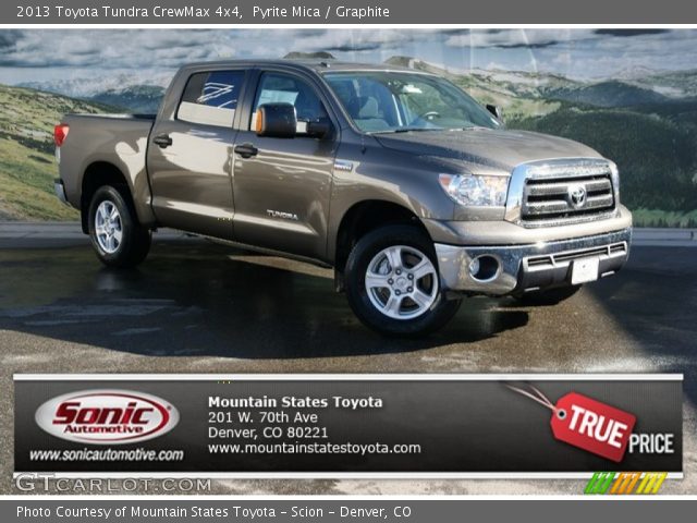 2013 Toyota Tundra CrewMax 4x4 in Pyrite Mica