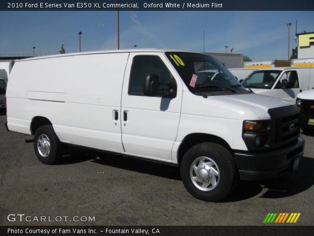 2010 Ford E Series Van E350 XL Commericial in Oxford White