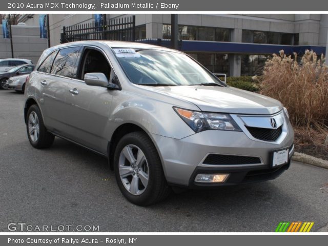 2010 Acura MDX Technology in Palladium Metallic