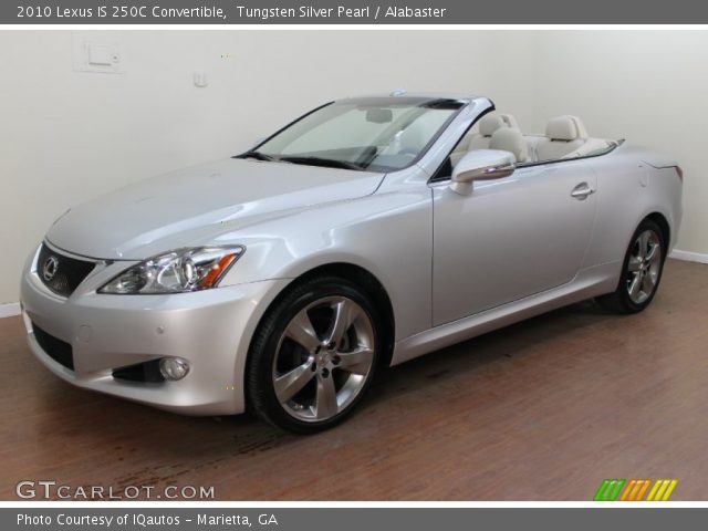 2010 Lexus IS 250C Convertible in Tungsten Silver Pearl