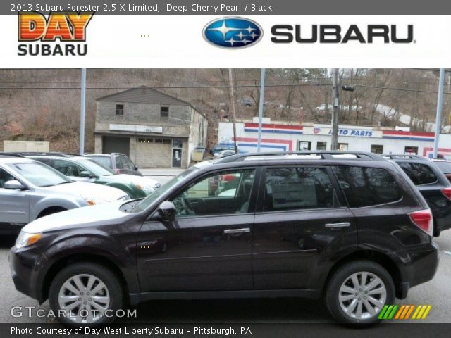 2013 Subaru Forester 2.5 X Limited in Deep Cherry Pearl