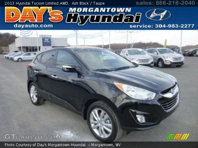 2013 Hyundai Tucson Limited AWD in Ash Black