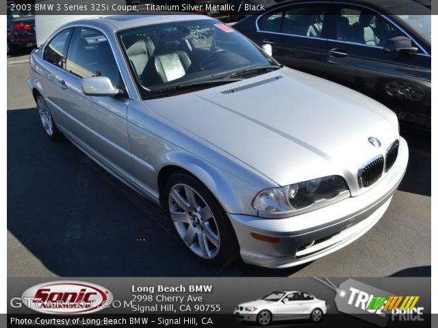 2003 BMW 3 Series 325i Coupe in Titanium Silver Metallic