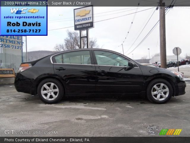2009 Nissan Altima 2.5 S in Super Black