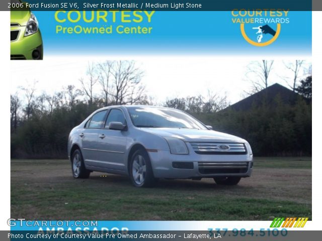 2006 Ford Fusion SE V6 in Silver Frost Metallic