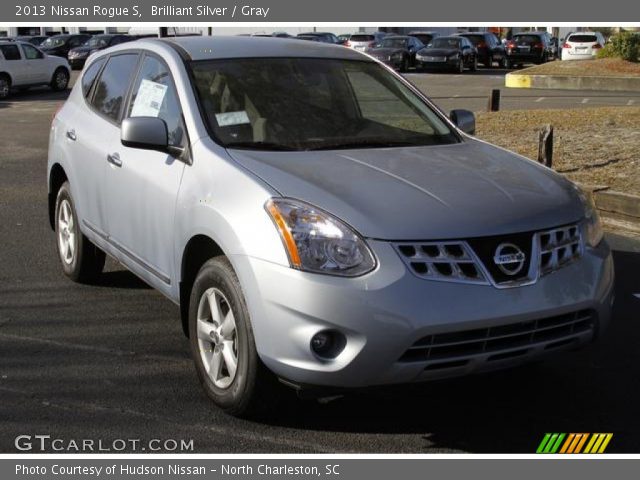 2013 Nissan Rogue S in Brilliant Silver