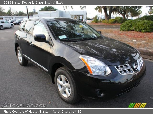 2013 Nissan Rogue S in Super Black