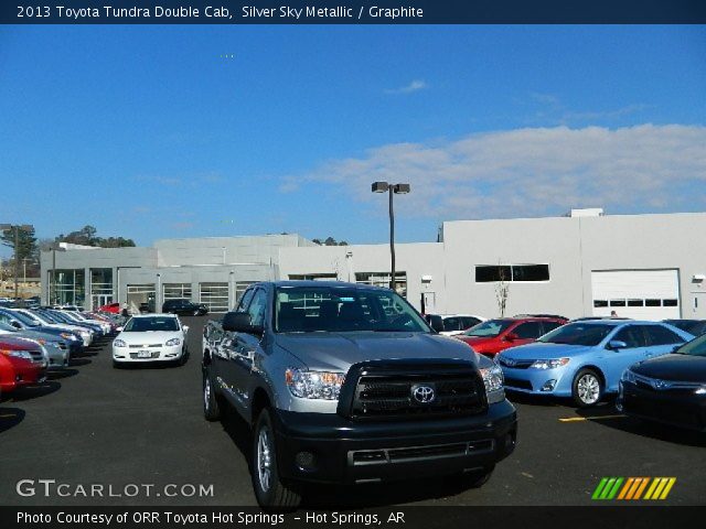 2013 Toyota Tundra Double Cab in Silver Sky Metallic