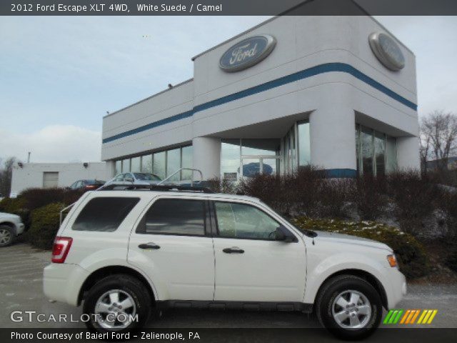 2012 Ford Escape XLT 4WD in White Suede