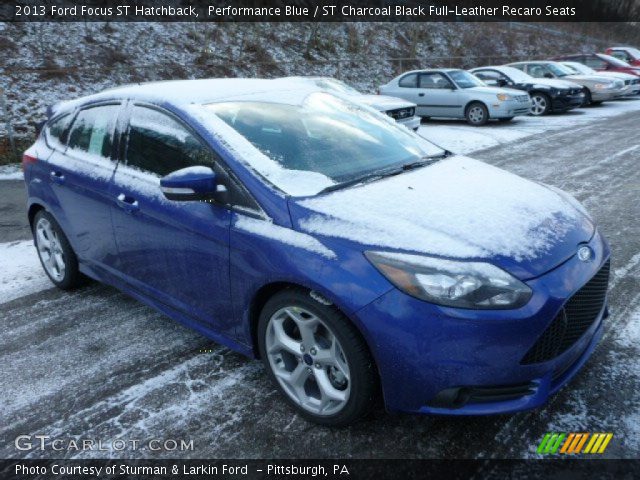 2013 Ford Focus ST Hatchback in Performance Blue