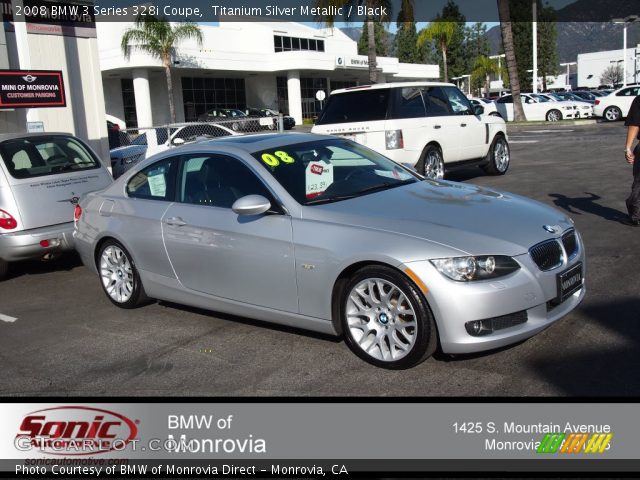 2008 BMW 3 Series 328i Coupe in Titanium Silver Metallic