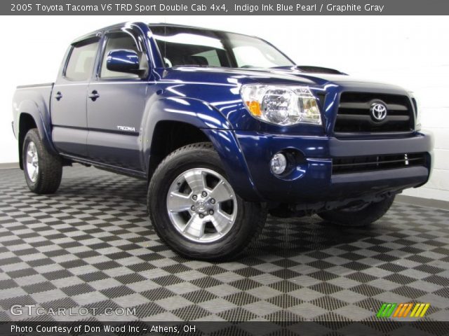 2005 Toyota Tacoma V6 TRD Sport Double Cab 4x4 in Indigo Ink Blue Pearl