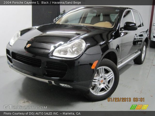 2004 Porsche Cayenne S in Black