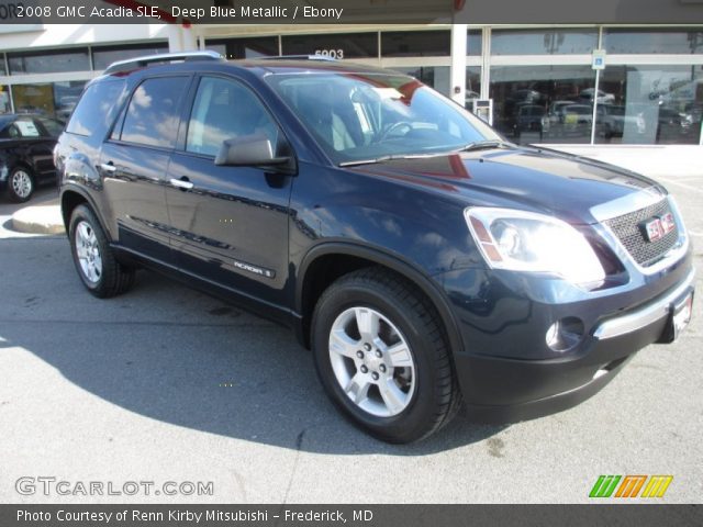 2008 GMC Acadia SLE in Deep Blue Metallic