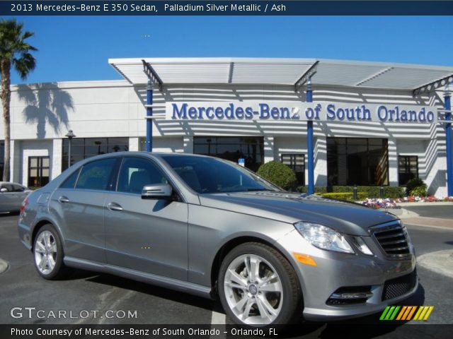 2013 Mercedes-Benz E 350 Sedan in Palladium Silver Metallic