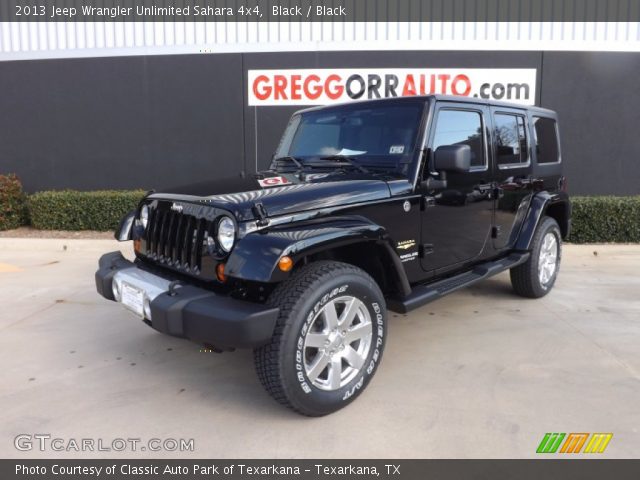 2013 Jeep Wrangler Unlimited Sahara 4x4 in Black