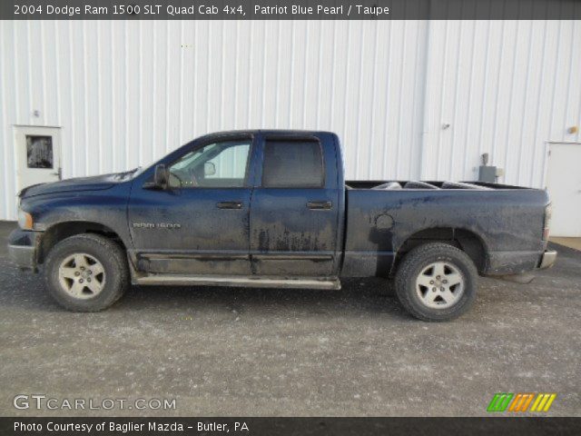 2004 Dodge Ram 1500 SLT Quad Cab 4x4 in Patriot Blue Pearl