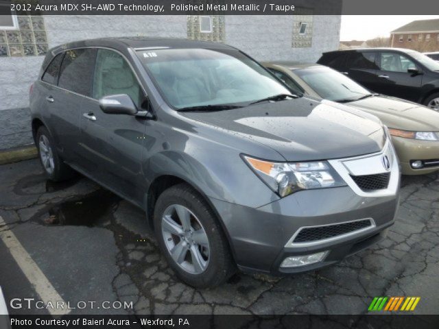 2012 Acura MDX SH-AWD Technology in Polished Metal Metallic