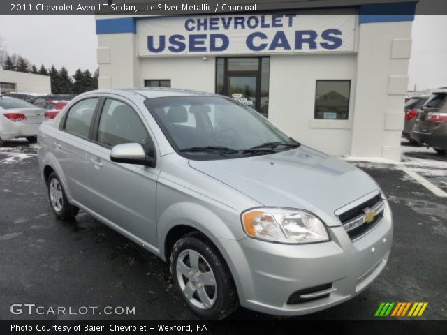 2011 Chevrolet Aveo LT Sedan in Ice Silver Metallic