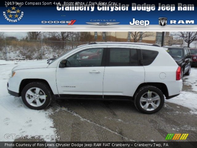 2013 Jeep Compass Sport 4x4 in Bright White