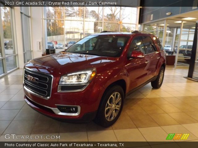 2013 GMC Acadia SLT in Crystal Red Tintcoat