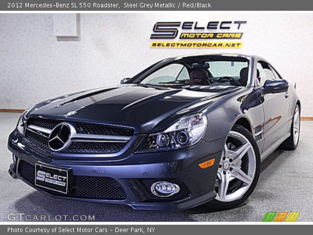 2012 Mercedes-Benz SL 550 Roadster in Steel Grey Metallic