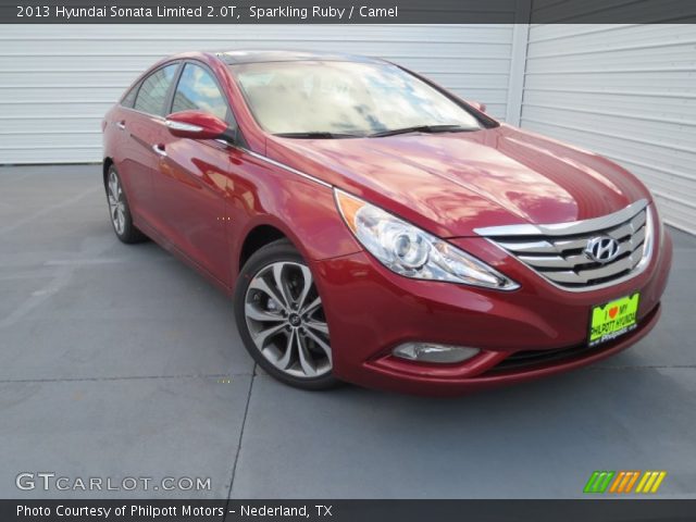 2013 Hyundai Sonata Limited 2.0T in Sparkling Ruby