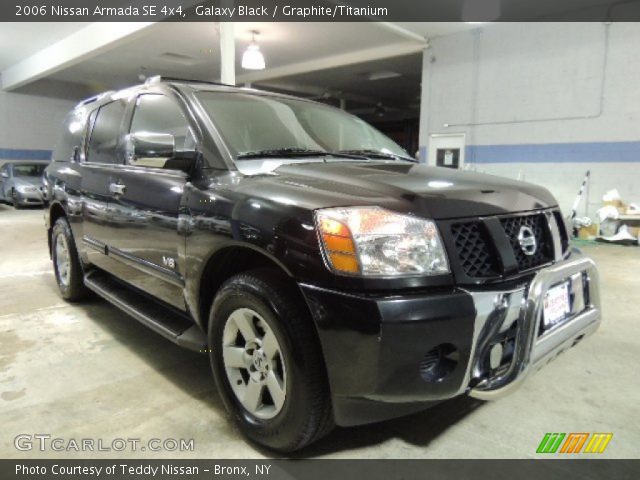 2006 Nissan Armada SE 4x4 in Galaxy Black