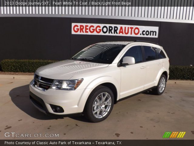 2013 Dodge Journey SXT in Pearl White Tri Coat