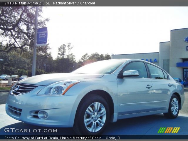 2010 Nissan Altima 2.5 SL in Radiant Silver