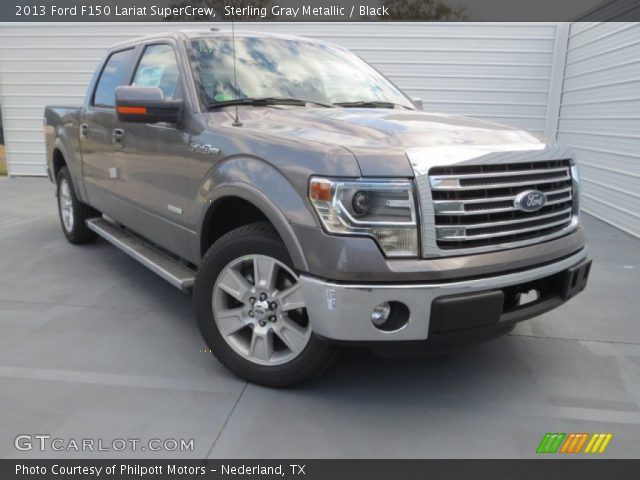 2013 Ford F150 Lariat SuperCrew in Sterling Gray Metallic
