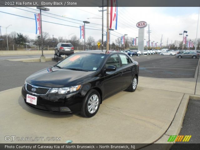 2012 Kia Forte LX in Ebony Black