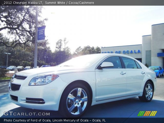 2012 Chevrolet Malibu LT in Summit White