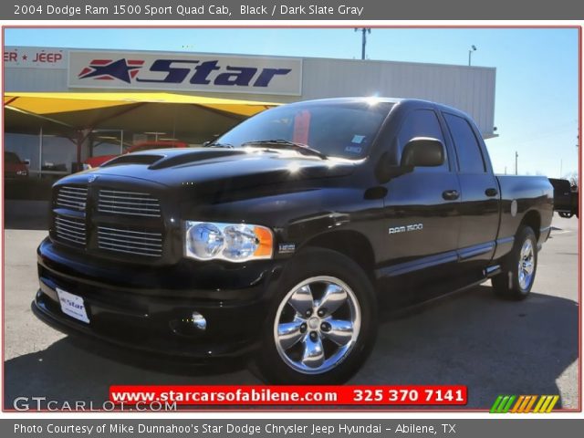 2004 Dodge Ram 1500 Sport Quad Cab in Black