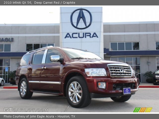 2010 Infiniti QX 56 in Deep Garnet Red