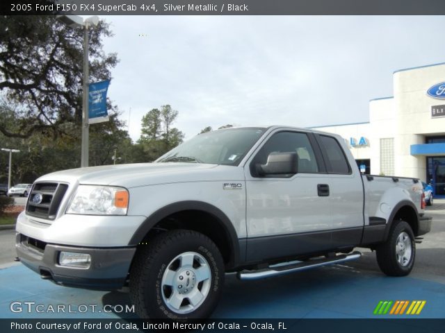 2005 Ford F150 FX4 SuperCab 4x4 in Silver Metallic