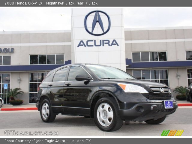 2008 Honda CR-V LX in Nighthawk Black Pearl