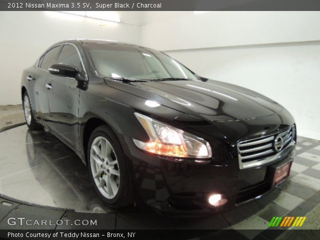 2012 Nissan Maxima 3.5 SV in Super Black