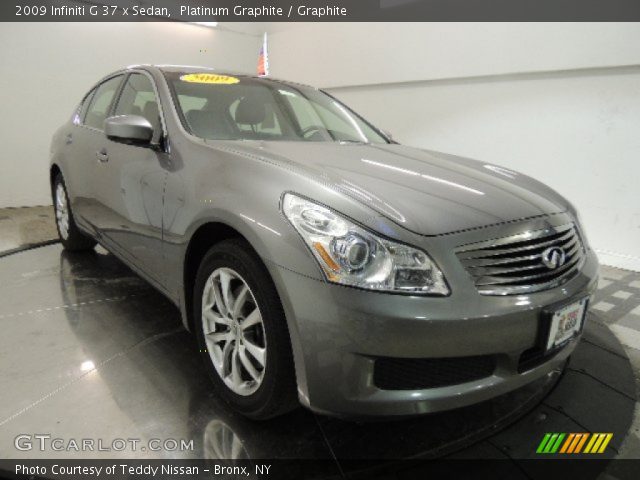 2009 Infiniti G 37 x Sedan in Platinum Graphite