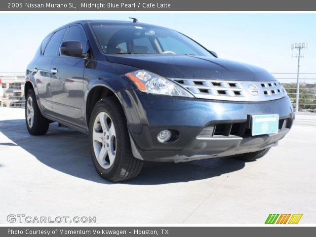 2005 Nissan Murano SL in Midnight Blue Pearl